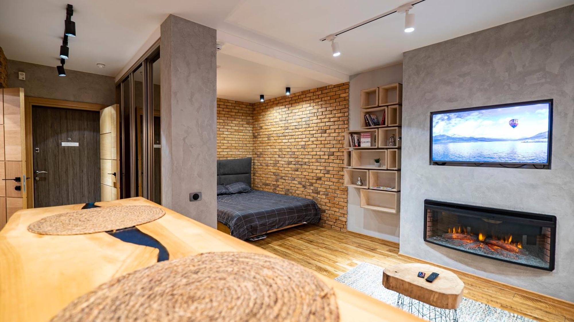 Loft Studio Near Smart Plaza Polytech, Center Киев Экстерьер фото