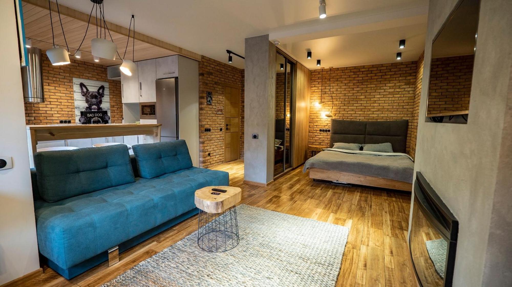 Loft Studio Near Smart Plaza Polytech, Center Киев Экстерьер фото